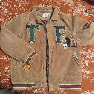 Teddy Fresh Corduroy Patch Jacket